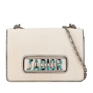 Dior J'ADIOR Chain Shoulder Bag White Ivory